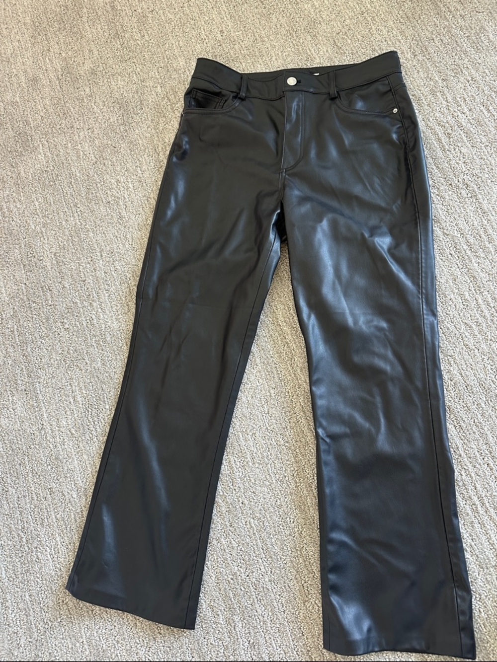 Zara  Faux Leather Pants